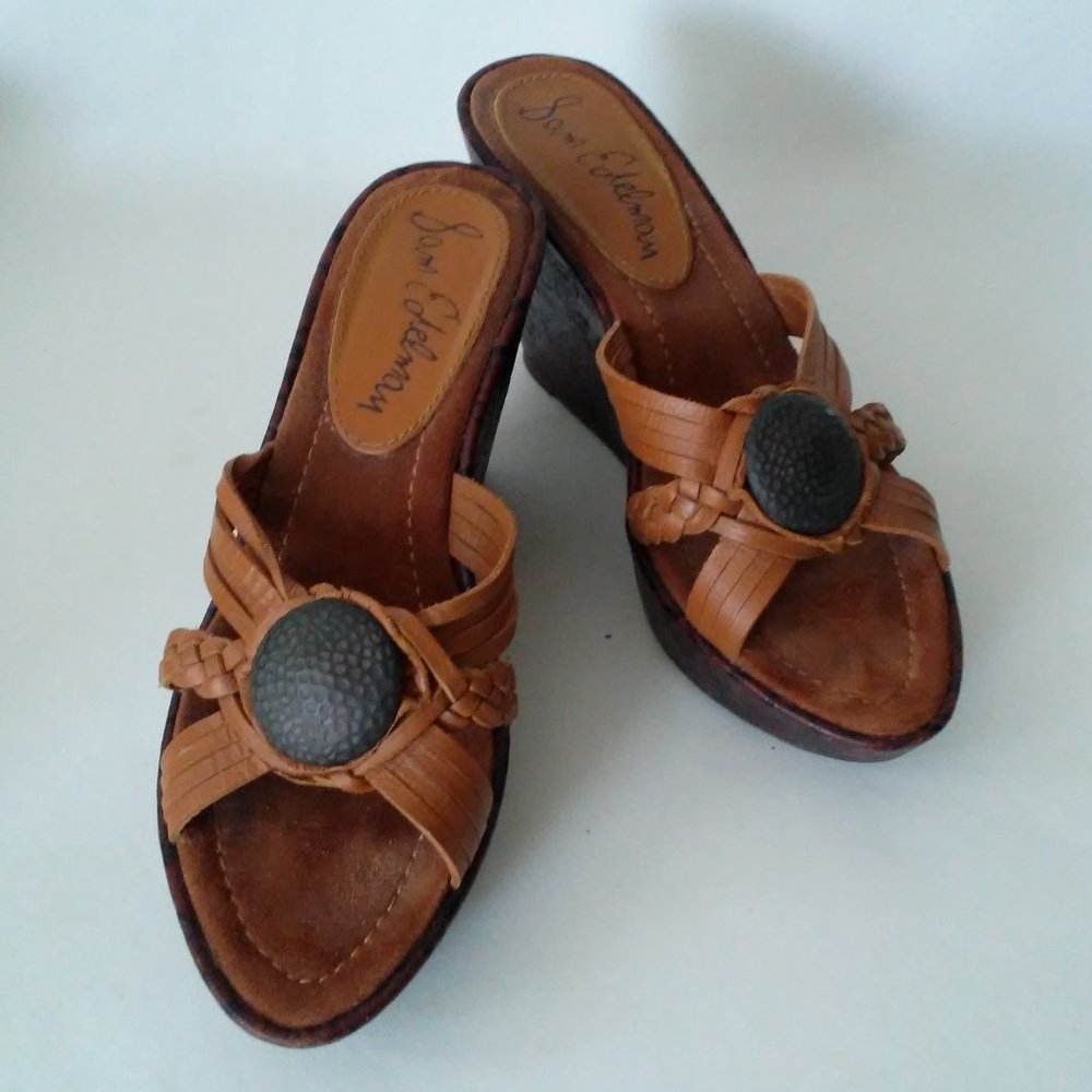 Sam Edelman Platform Wedge Slide 8 Medium